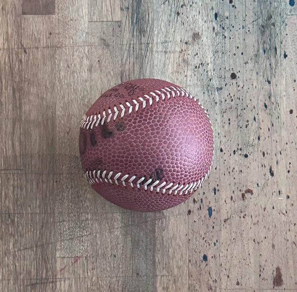 Reclaimed Football Baseball - Wilson Left Panel Stamp 1 of 1