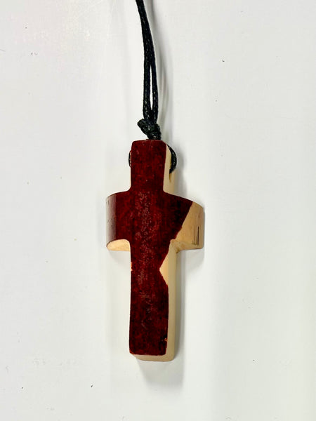 Baseball Bat Handle Cross Necklaces