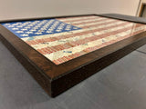 America’s Flag 16x24 Original Artwork - made from actual baseballs