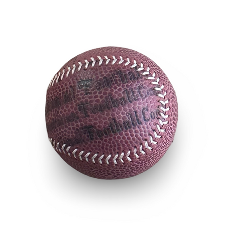 Reclaimed Football Baseball - Wilson Left Panel Stamp 1 of 1