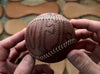 Reclaimed Football Baseball -  NFL Stamp & Rozelle 1 of 1