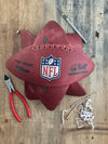 Reclaimed Football Baseball - The Duke Stamp & Stars 1of1