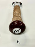 Wood Baseball Bat Bottle Openers