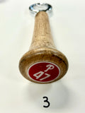 Wood Baseball Bat Bottle Openers