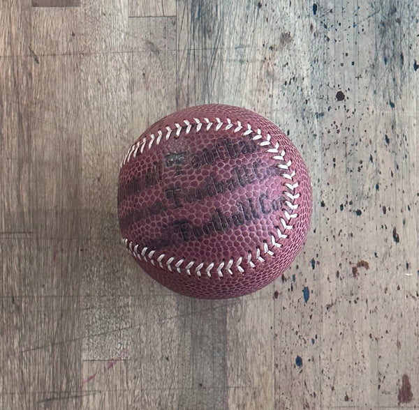 Reclaimed Football Baseball -  Football Leagues 1 of 1