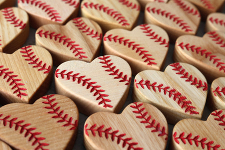 Baseball Seams Co Holographic Sticker