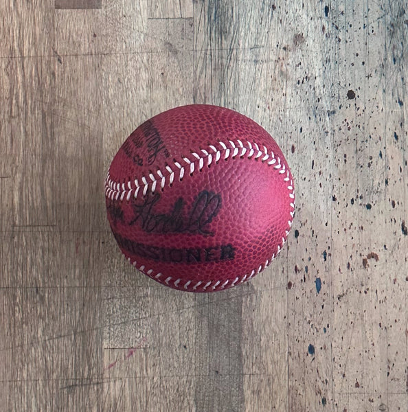 Reclaimed Football Baseball - Goodell Sig & NFL Color Stamp 1 of 1