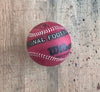 Reclaimed Football Baseball - Gold NATIONAL & Wilson Stamp 1 of 1