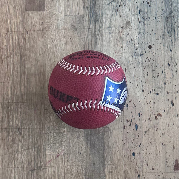 Reclaimed Football Baseball - The Duke Stamp & Stars 1of1