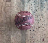 Reclaimed Football Baseball - Wilson Left Panel Stamp 1 of 1