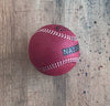 Reclaimed Football Baseball - Gold NATIONAL & Wilson Stamp 1 of 1