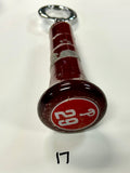 Wood Baseball Bat Bottle Openers