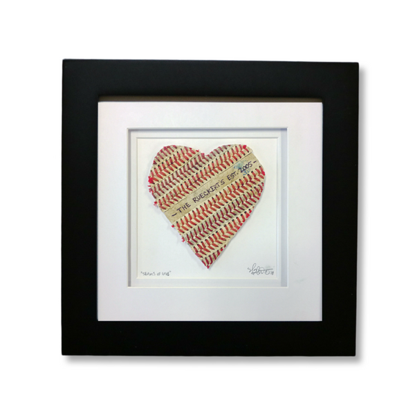 "Seams of Love" Custom Inscription Artwork