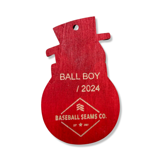 2024 Release “BALL BOY” Baseball Snowman #d/2024