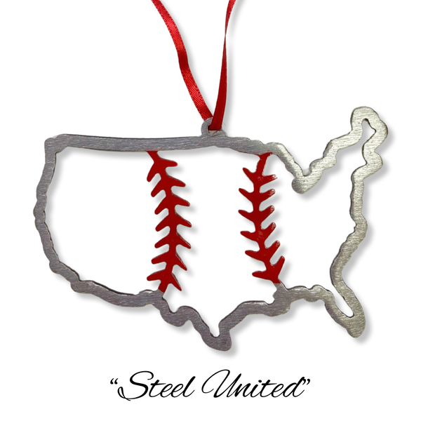 “STEEL UNITED" Christmas Ornament