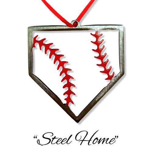 “STEEL HOME" Christmas Ornament