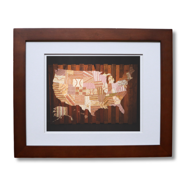 "America At The Seams" Print of Artwork