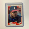 1990 Fleer Update Frank Thomas Autographed Rookie Card