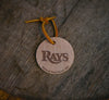 Choose From All 30 MLB Team Bat Slice Ornaments